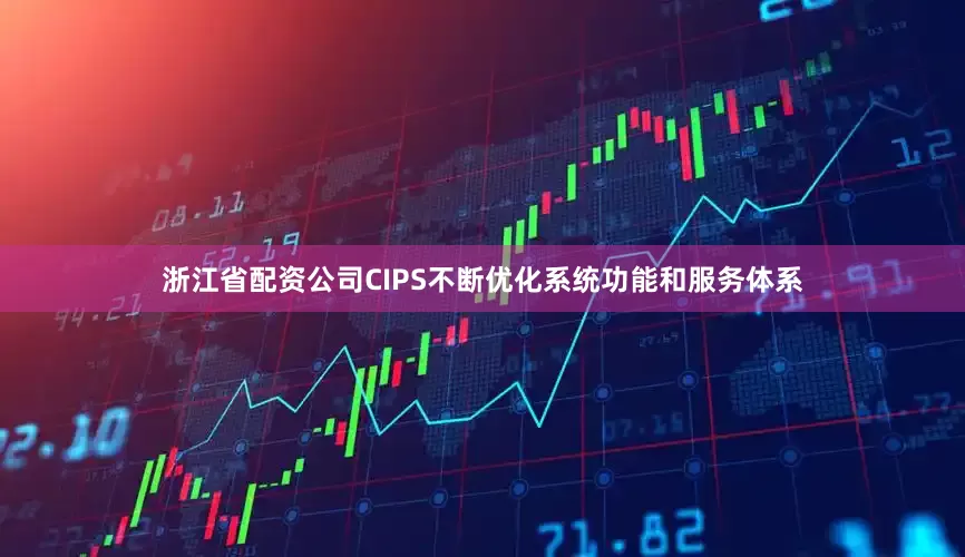 浙江省配资公司CIPS不断优化系统功能和服务体系