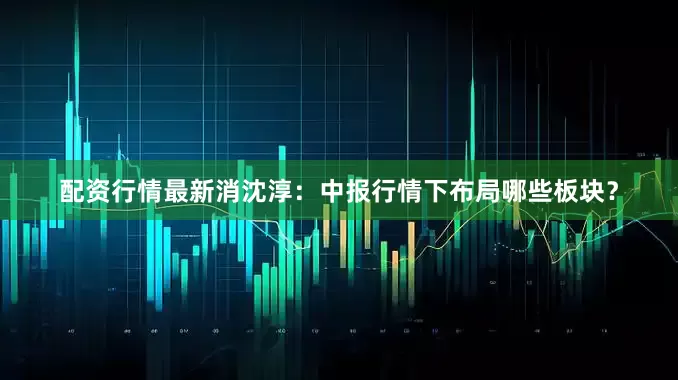 配资行情最新消沈淳：中报行情下布局哪些板块？
