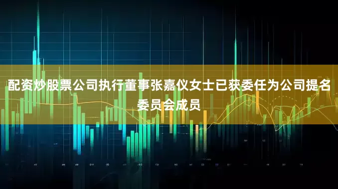 配资炒股票公司执行董事张嘉仪女士已获委任为公司提名委员会成员