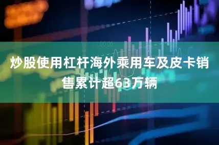 炒股使用杠杆海外乘用车及皮卡销售累计超63万辆